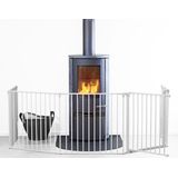 BabyDan Flex XL Safety Gate White 223-278 cm