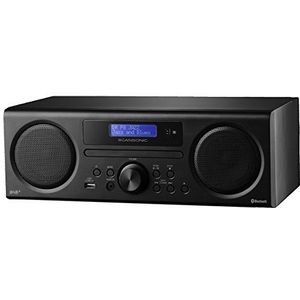 Scansonic - DA310 - Radio - Zwart - DAB+ FM Bluetooth