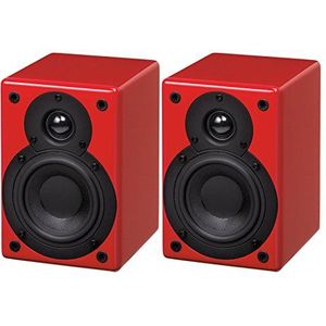 Scansonic S3 Active mini-luidspreker (2 x 20 watt RMS) rood