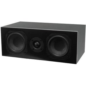 Scansonic L6 - Center Luidspreker - Zwart - MDF - 25 mm Softdome-Tweeter