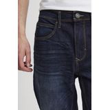 Jeans - Dark Blue - Regular Fit - Ritssluiting - Logoprint