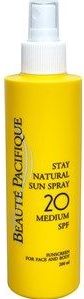 Beauté Pacifique - Stay Natural Sun Oil Spray SPF 20 - 200 ml - Sonnencreme
