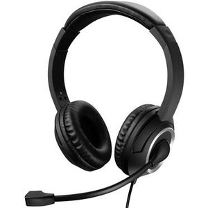 Sandberg 126-16 hoofdtelefoon/headset Bedraad Hoofdband Oproepen/muziek USB Type-A Zwart