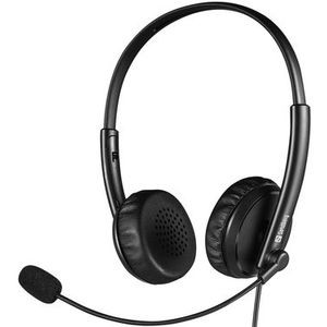 Sandberg - 126-21 - Hoofdtelefoon - Bedraad - Zwart