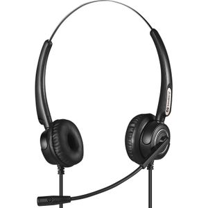 Sandberg USB+RJ9/11 Office Headset Pro Stereo - Headset - On-Ear - kabelgebunden - USB, RJ-11
