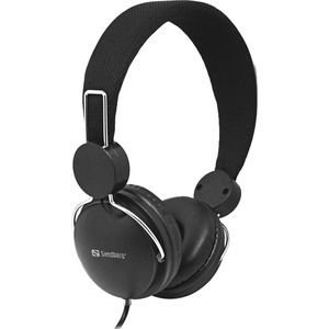 Sandberg PC hoofdtelefoon MiniJack Headset S Line-Mic, zwart