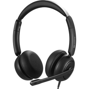 Sandberg - 3in1 Office Headset Pro ENC - Kantoorheadset - Zwart
