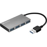 Sandberg 133-88 interface hub USB 3.2 Gen 1 (3.1 Gen 1) Type-A 5000 Mbit/s Wit