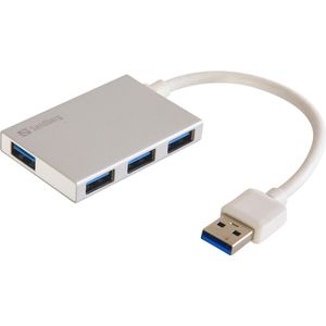 Sandberg 133-88 USB 3.0-hub, 4 poorten