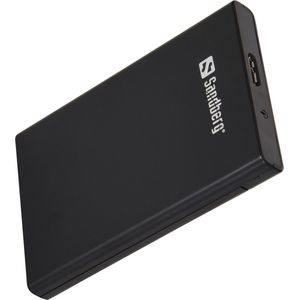 Sandberg (133-89) Externe 2,5 inch SATA harde schijf Caddy USB 3.0 Schroefloos 5 jaar garantie