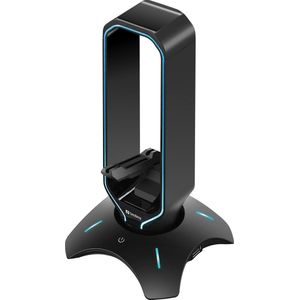 Sandberg 133-93 interface hub USB 3.2 Gen 1 (3.1 Gen 1) Micro-B 5000 Mbit/s Zwart