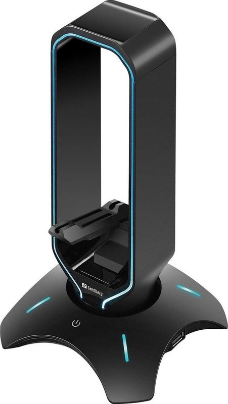 Sandberg 133-93 interface hub USB 3.2 Gen 1 (3.1 Gen 1) Micro-B 5000 Mbit/s Zwart