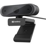 Sandberg USB webcam Pro - 2MP - 1920x1080 pixels - 30fps - 1920x1080@30fps - 1080p - 80°