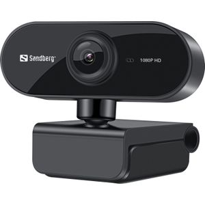 Webcam Sandberg USB FLEX 133-97 zwart