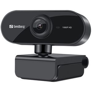 Sandberg USB FLEX 133-97 Webcam - 1080P - Zwart
