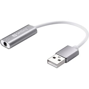 Sandberg Headset USB converter, convert 4 polige 3.5 mm jack naar USB