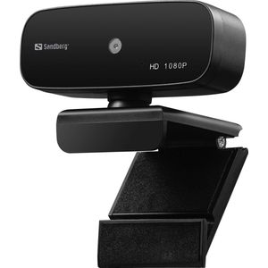 Sandberg - USB Webcam Autofocus - Randapparatuur - 1080P HD