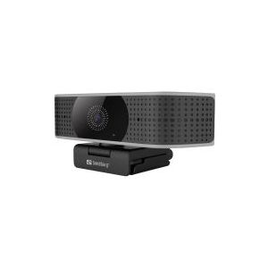 Sandberg Webcam 8.3 MP - 4K UHD - Zwart