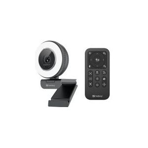 Sandberg Streamer USB Webcam Pro Elite - Livestream-Kamera - Farbe - 2560 x 1440 - Audio - USB 2.0