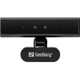 Sandberg - 134-44 Webcam - Zwart - 5 MP - USB-C