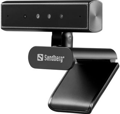 Sandberg - 134-44 Webcam - Zwart - 5 MP - USB-C