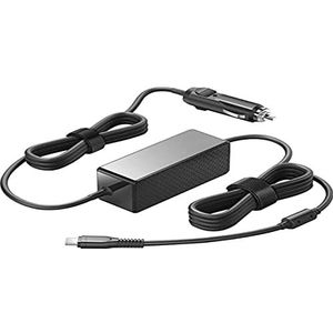Sandberg USB-C Car Charger PD100W 12-24 V, autolader voor USB-C-apparaten, compatibel met auto en vrachtwagen, stroomvoorziening voor laptop, smartphone, tablet, 2,5 m