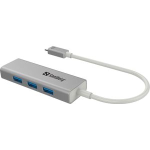Sandberg USB-C to 3xUSB 3.0 Hub + PD