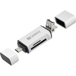 Sandberg 136-28 Card Reader USB-C USB MicroUSB