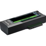 Sandberg 136-49 basisstation voor opslagstations USB 3.2 Gen 2 (3.1 Gen 2) Type-C Zwart