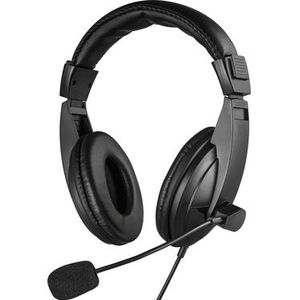 Sandberg - Saver MiniJack Headset - Bedraad - Zwart - 3,5mm-connector