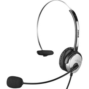 Sandberg - 326-14 - USB Mono Headset - Bedraad - Kantoor/callcenter - USB Type-A Zwart - Zilver