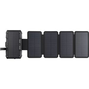 Sandberg Solar 5-Panel 27000mAh Powerbank (Akku) - schwarz - 27000 mAh