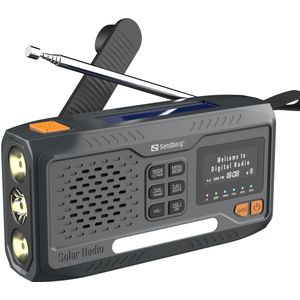 Sandberg - Survivor DAB Radio - Compact - Robuust - Multifunctioneel