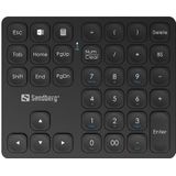 Sandberg - 630-09 - Wireless Numeric Keypad Pro - Zwart