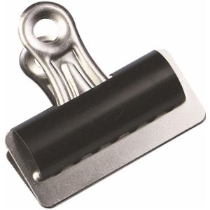 Q-CONNECT bulldogclip, zwart, 75 mm, doos van 10 stuks