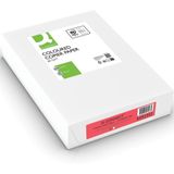Q-CONNECT - Gekleurd Kopieerpapier - A4 - Felrood - Pak van 500 Vel
