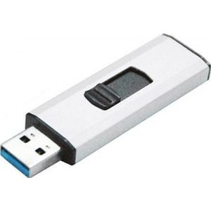Memory Stick Q-CONNECT USB 3 0 16GB / Computer Accessoires/Type-Capaciteit 16 GB/Kind-USB 3.0/Materiaal-Plastic/Kleur-Zilver/Zwart/Grootte-16GB