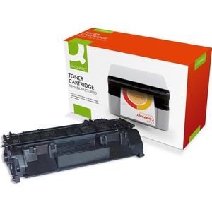 Q-Connect - Toner 80A - Zwart - Compatibel met HP LaserJet Pro M401 en M402 - Tot 2700 pagina's