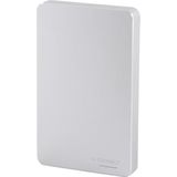 Q-CONNECT - Externe Harde Schijf - Zilver - 1 TB - USB 3.0