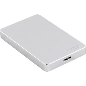 Q-CONNECT - Externe Harde Schijf - Zilver - 1 TB - USB 3.0