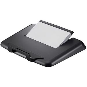 Q-Connect Laptopstandaard van kunststof, zwart