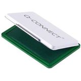 Q-CONNECT stempelkussen, ft 110 x 70 mm, groen