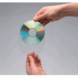Connect CD/DVD-Hüllen PP transparent selbstklebend ohne Lasche VE=100