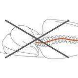 TEMPUR Original™ hoofdkussen traagschuim Stevig Small x 8/5 Zijslaper, rugslaper kussen