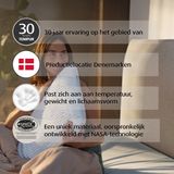 Hoofdkussen - Wit - Polyester - Ergonomisch