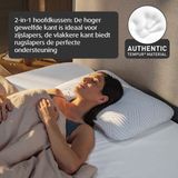 Hoofdkussen - Wit - Polyester - Ergonomisch