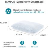 Hoofdkussen - Wit - Polyester - Ergonomisch