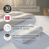 TEMPUR - Original Queen Hoofdkussen - Ergonomisch - SmartCool Technologie - 61 x 31 x 10/7 cm