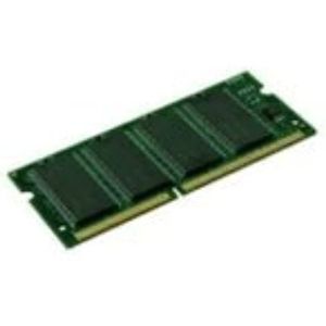 CoreParts PC133 SO-DIMM geheugenmodule . (1 x 256MB, 133 MHz, LPDDR5X SDRAM, SO-DIMM), RAM, Groen