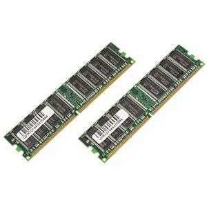 MicroMemory Kit 2x1GB DIMM DDR 400Mhz 2GB DDR 400MHz geheugenmodule - geheugenmodule (2 GB, 2 x 1 GB, DDR, 400 MHz)